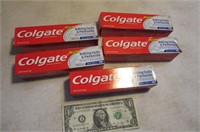 FIVE Colgate Toothpaste "Baking Soda Whitening" B