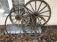4 Wagon wheels