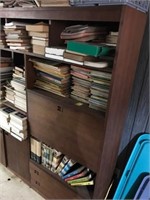 2 Mid Century style bookcases