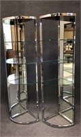 Corner Display Cases w/ Glass