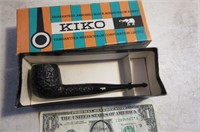 Vintage unused KIKO Plain #24 Smoking Pipe