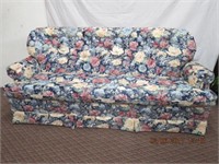 Sofa with one cushion