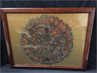 Framed Feather Art