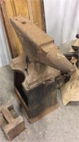 Anvil on stand