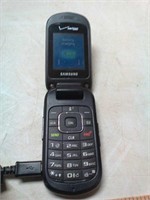 Samsung Verizon flip cell cellular phone -