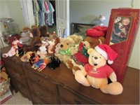 Large Grouping of Teddy Bears & more