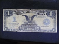 $1 Silver Certificate Black Eagle 1899 F