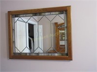 Beautiful Stained Glass Mirror