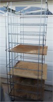 Metal Rolling Baker's Rack - 6' High