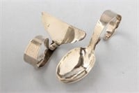 Chinese Silver Baby Spoon and Pusher,