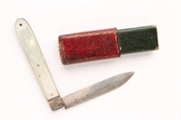 George III Sterling Silver Pen Knife
