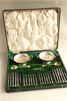 Wonderful Edwardian Sterling Silver Boxed Fruit