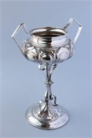 Indian Colonial Silver Twin Handled Trophy,