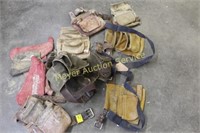 Tool belts, dust bags