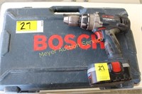 Bosch 18V Cordless Drill w/charger & Bits