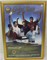 2002 Golf Grand Slam Tiger Woods/Love/Beem/Leonard