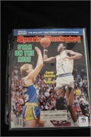 Danny Manning autograph sports illustrated jsa