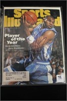 Jerry Stackhouse autographed sports illustrated