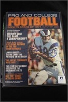 Roman Gabriel autograph pro and college football