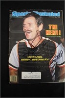 Rick Dempsey autographed sports illustrated jsa