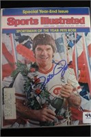 Sports illustrated Pete Rose 1975 Autographed