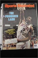 Moses Malone autographed sports illustrated jsa