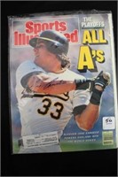 Jose Canseco autographed sports illustrated jsa