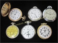 RAILROAD AND TRANSORTATION RELATED POCKETWATCHES