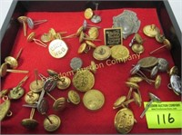 COLLECTION OF RAILROAD BUTTONS