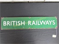 BRITISH RAILWAYS PORCELAIN SIGN