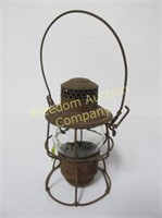 ADAMS CLEAR GLOBE RAILROAD LANTERN