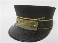 MAINE CENTRAL CONDUCTOR CAP WITH BADGE