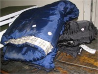 (2) Camping sleeping bags.