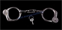 Antique Tower Bean's Pattern Handcuffs with Key