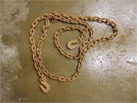 10 Ft 5/16 Chain with Hooks
