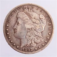 Coin 1892 S Morgan Silver Dollar Key Date