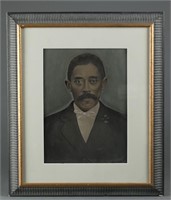 Tintype of an African American gentleman.