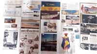 Collection of Vintage Automobile Advertisements