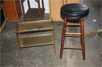 Retro Side Table & Bar Stool