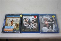 3 Blu-Ray Movies