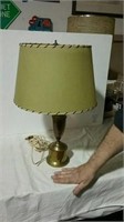 Mid-century modern lamp and shade