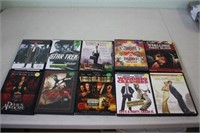 10 DVDs including First Blood