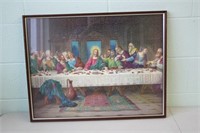 The Last Supper Framed Jigsaw Puzzle 21 x 27