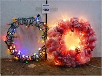 Two Dazzling Wreaths