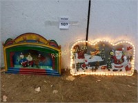 Two Christmas Displays