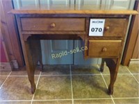 Vintage Solid Wood Hall Desk