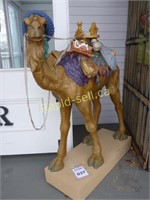 Fabulous Large Decorated Camel With Base