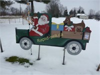 Cool Santa In His Truck