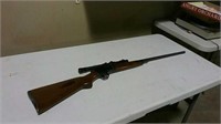 Winchester model 63 22 caliber with scope.
