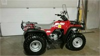 1991 Honda Fourtrax 300 4X4 with electric start.